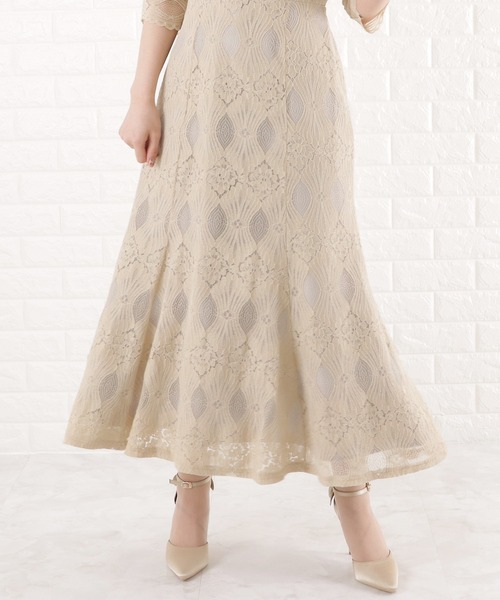 「Lace Ladies」 半袖ワンピース M ブラック レディース_画像8