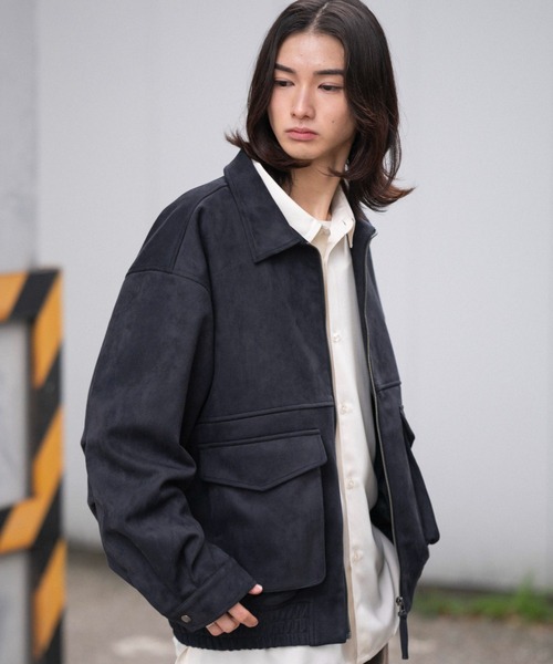 【ストロベリーシュガー】フライトジャケット L（ブラック） WEGO（ウィゴー） ブルゾン アウター WEGO/「26年春夏新作」フライト