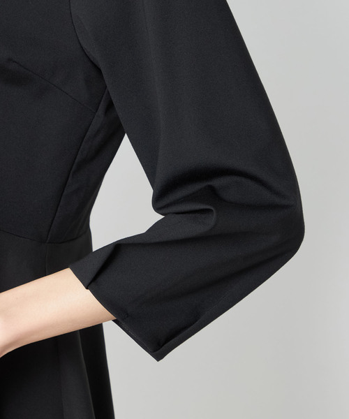 「A/C DESIGN BY ALPHA CUBIC」 長袖ブラウス L ベージュ レディース_画像5