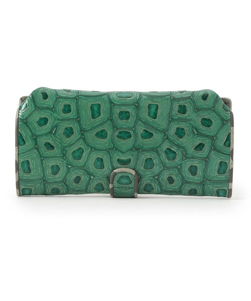 「HIROKO HAYASHI」 財布 00 ダークグリーン レディース_画像6