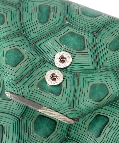 「HIROKO HAYASHI」 財布 00 ダークグリーン レディース_画像9