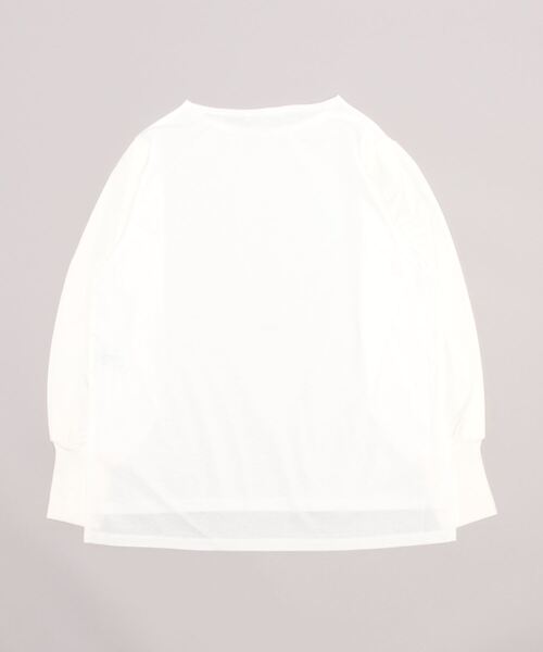 「MARECHAL TERRE」 長袖カットソー MEDIUM ベージュ レディース_画像2