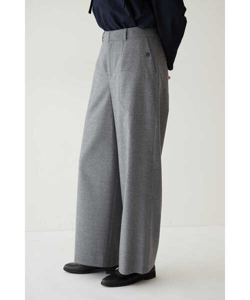 「human woman」 パンツ MEDIUM ネイビー レディース_画像9