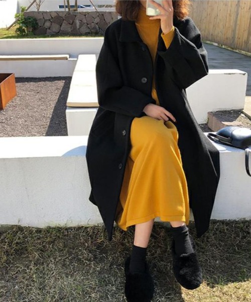 「THISIS」 ニットワンピース X-LARGE レッド レディース_画像4