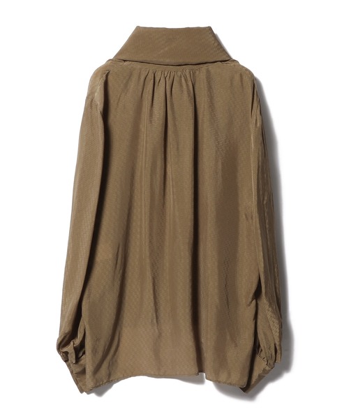「COLUMN」 長袖ブラウス 38 キャメル レディース_画像8