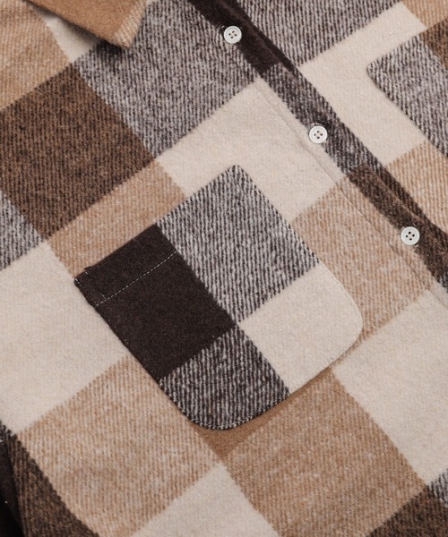 「SUGAR BISKET」 「La-gemme」長袖シャツ フリー ブラック レディース_画像6