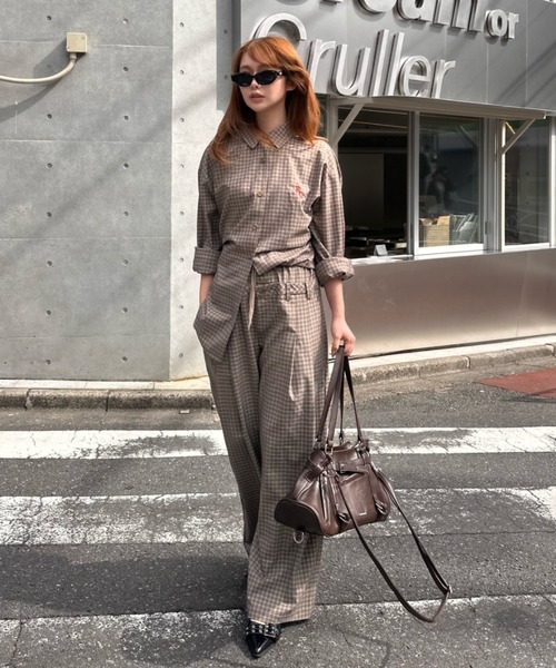 Ray Cassin（レイカズン） ワイドパンツ パンツ 「セットアップで着