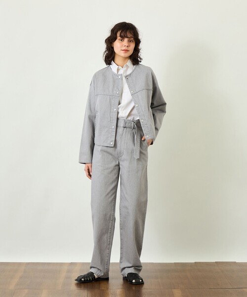 マッキントッシュフィロソフィー★ノーカラーデニムジャケット★GREY LABEL MACKINTOSH PHILOSOPHY（マッキントッシュフィロソフィー） ジャケット