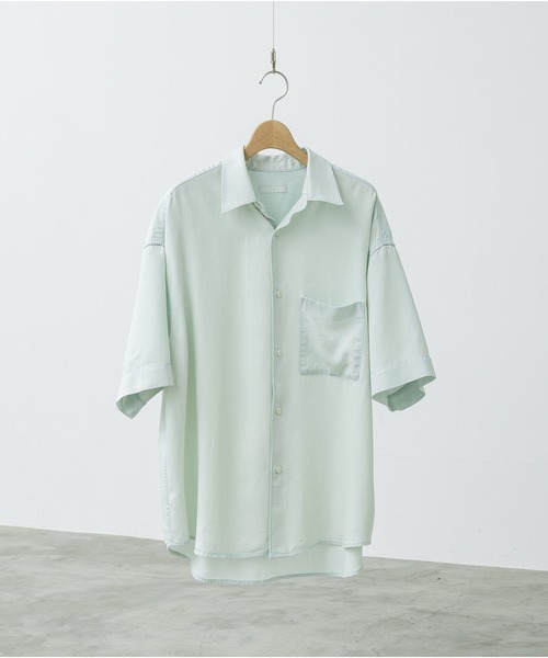 「WYM LIDNM」 半袖シャツ S グレー メンズ_画像6
