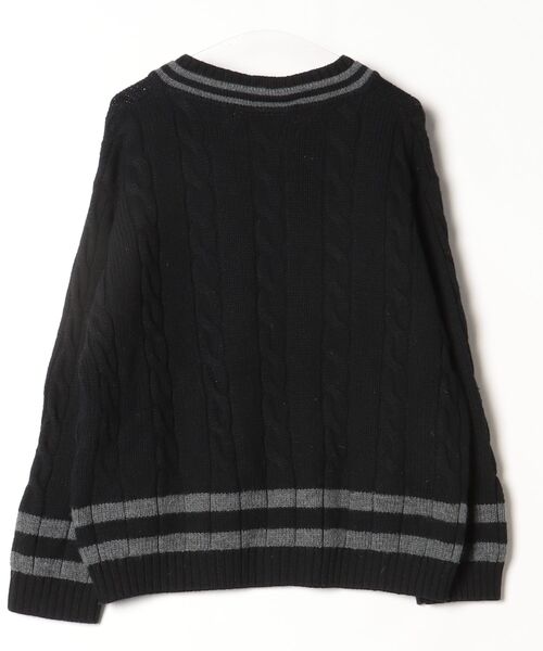 「Oldderby Knitwear」 長袖ニット L ブラック メンズ_画像2