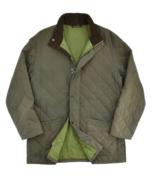 コート ジャケット 「USED」Barbour キルティングジャケット メンズ 