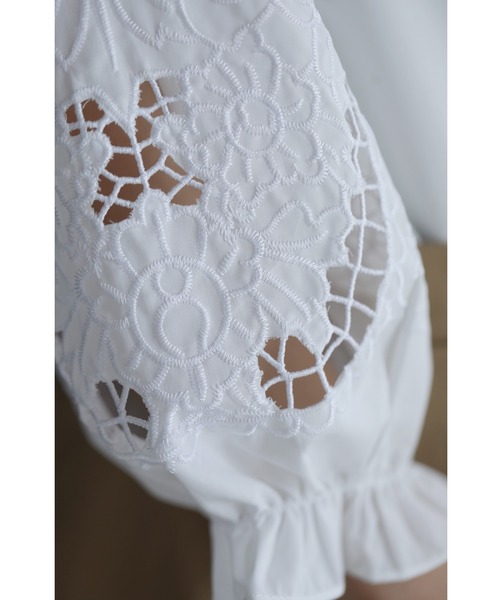 「CAWAII」 長袖シャツ FREE ホワイト レディース_画像2