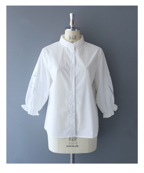 「CAWAII」 長袖シャツ FREE ホワイト レディース_画像6