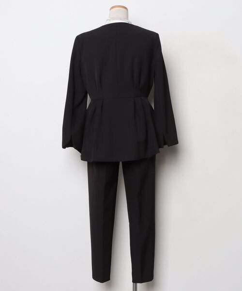 「RUIRUE BOUTIQUE」 パンツスーツ S ブラック レディースの画像