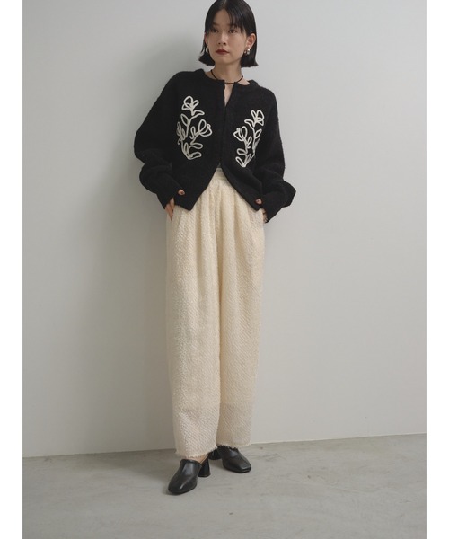 「Shelly island」 ニットカーディガン FREE グレー レディース_画像7