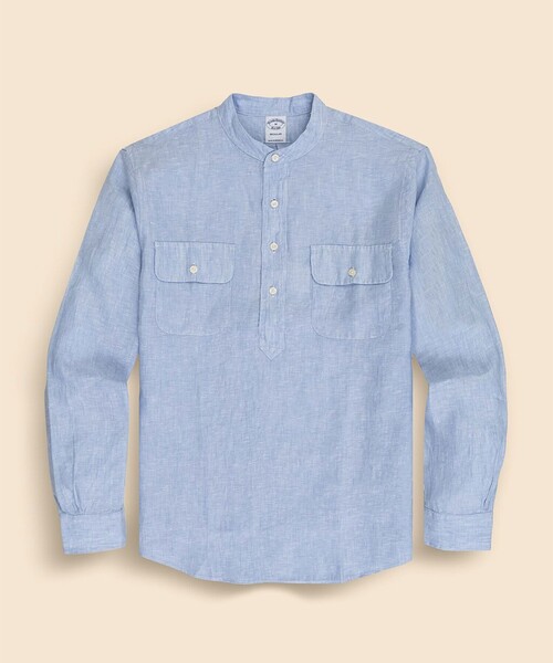 BROOKS BROTHERS（ブルックスブラザーズ） シャツ リネン ダブル