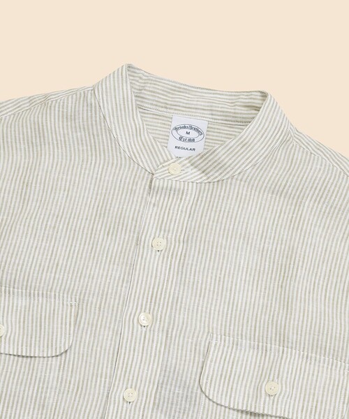 BROOKS BROTHERS（ブルックスブラザーズ） シャツ リネン ダブル