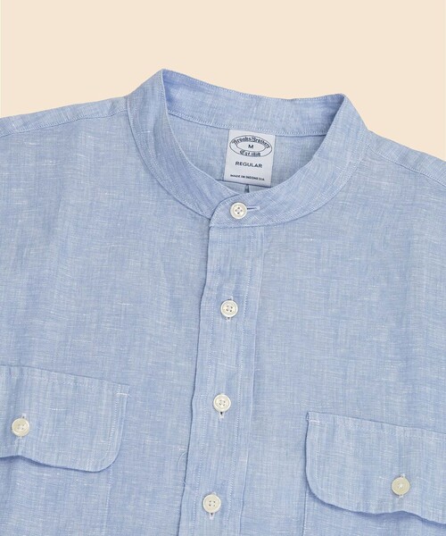 BROOKS BROTHERS（ブルックスブラザーズ） シャツ リネン ダブル