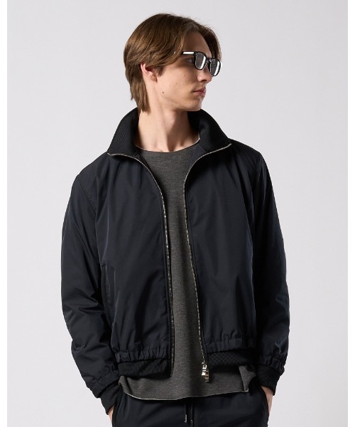 ブルゾン アウター puckering track jacket メンズの画像
