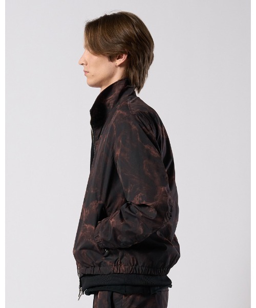 ブルゾン アウター puckering track jacket メンズの画像