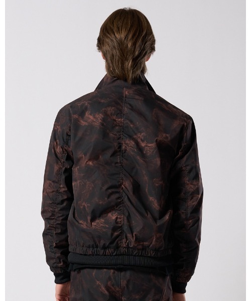 ブルゾン アウター puckering track jacket メンズの画像