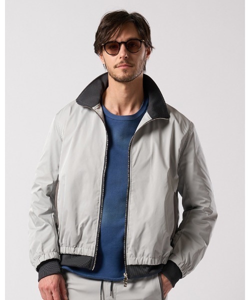 ブルゾン アウター puckering track jacket メンズの画像