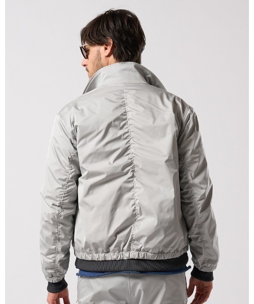 ブルゾン アウター puckering track jacket メンズの画像