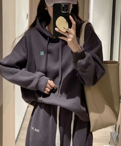 「NEW GENTLEMAN」 セットアップ L ダークグレー レディース_画像5