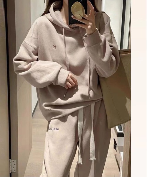 「NEW GENTLEMAN」 セットアップ L ダークグレー レディース_画像7