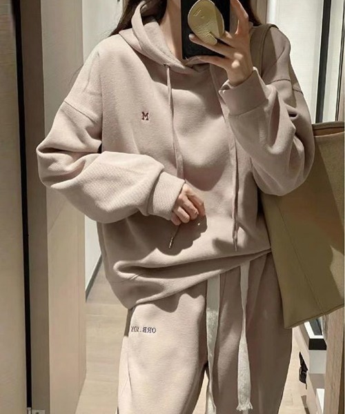 「NEW GENTLEMAN」 セットアップ L ダークグレー レディース_画像8