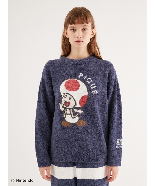 gelato pique（ジェラートピケ） セットアップ「supermarioコラボ