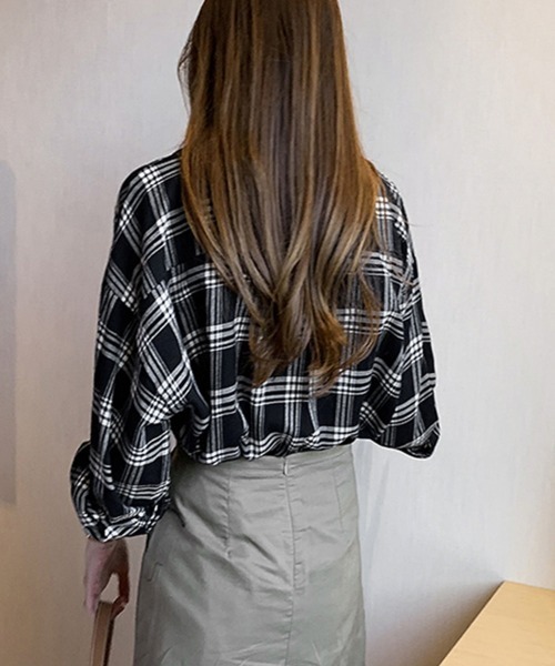 「Miniministore」 長袖シャツ X-LARGE ブラック レディース_画像5