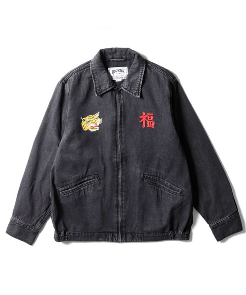 「HOUSTON」 デニムジャケット X-LARGE ブルー系その他 メンズ_画像6