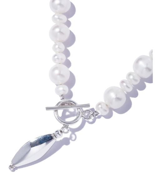 ネックレス 「quip queint」medley necklace/メドレー ネックレス シルバー 淡水パール レディースの画像