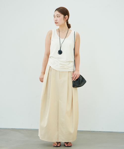 plage（プラージュ） ロング スカート R'IAM BOWL スカート : ZOZOTOWN