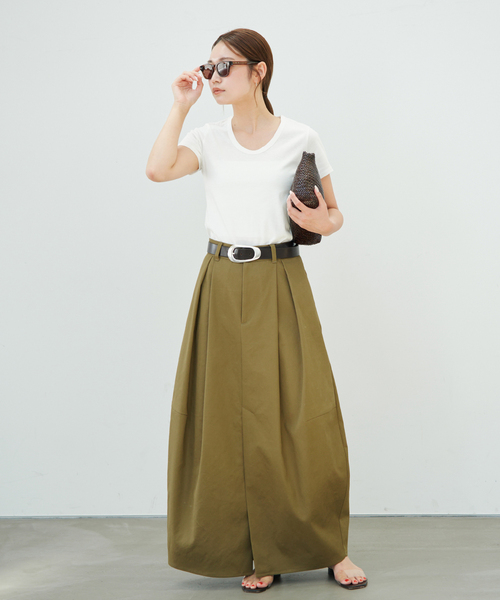 plage（プラージュ） ロング スカート R'IAM BOWL スカート : ZOZOTOWN