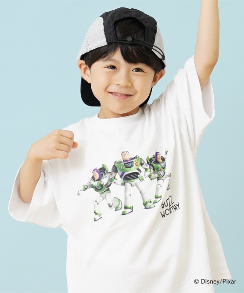 【yuuui】main story キッズ Tシャツ サイズ8,10 petit main and D. tシャツ 「DISNEY/PIXAR/Toy Story」トイストーリー
