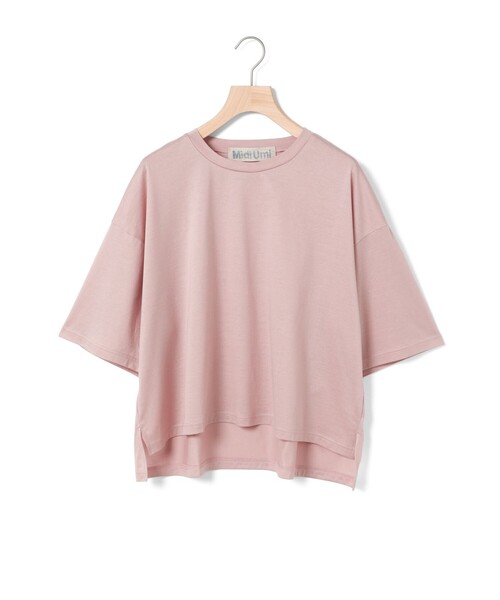 「MidiUmi」 半袖Tシャツ FREE サックスブルー レディース_画像2