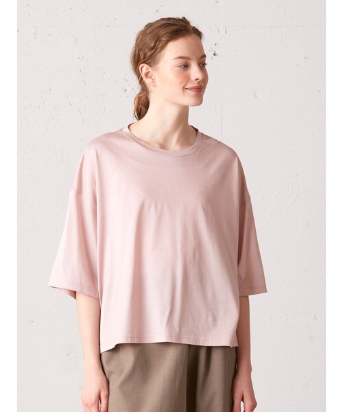 「MidiUmi」 半袖Tシャツ FREE サックスブルー レディース_画像7