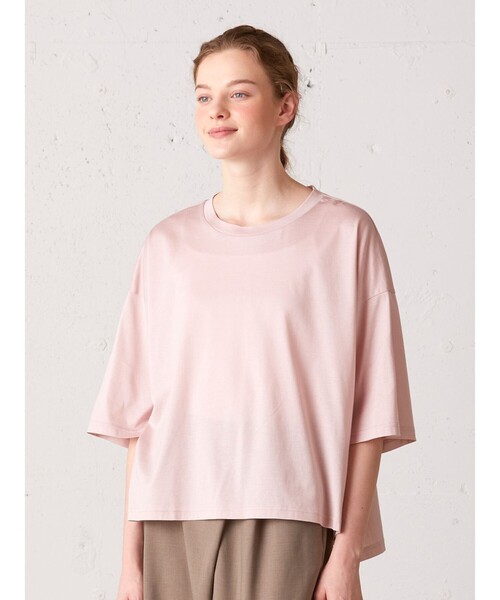 「MidiUmi」 半袖Tシャツ FREE サックスブルー レディース_画像8