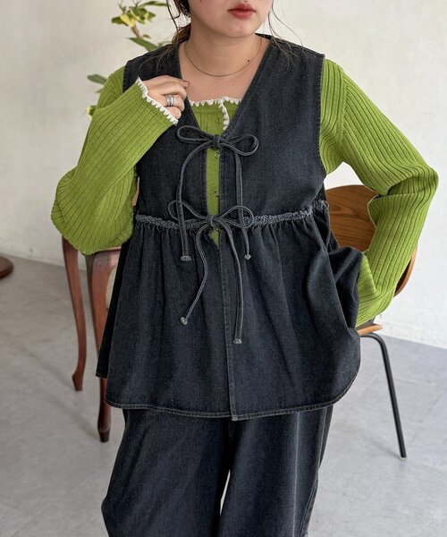 「CPCM」 セットアップ FREE ネイビー レディース_画像8