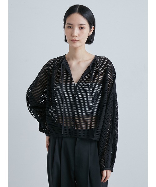 「MIESROHE」 長袖カットソー ONE SIZE ブラック レディース_画像10