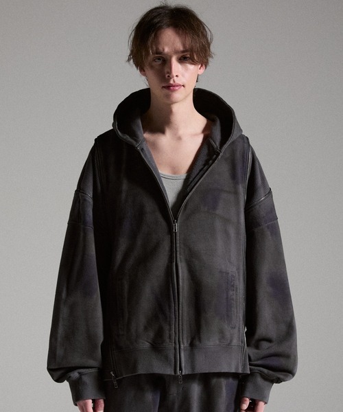 GRANCY ジップアップパーカー M グレー メンズ : ZOZOTOWN Yahoo!店