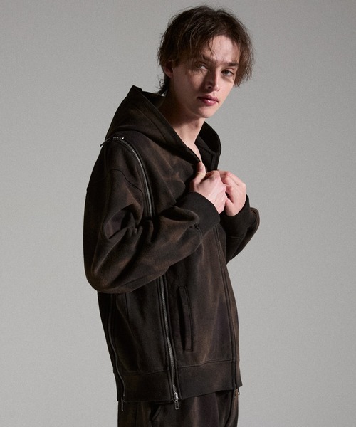 GRANCY ジップアップパーカー M グレー メンズ : ZOZOTOWN Yahoo!店