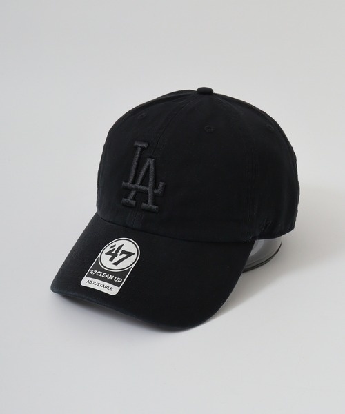 ロサンゼルス ドジャース 47 Brand キャップ 帽子 黒 47Brand キャップ 帽子 MLB公認 '47BRAND CLEAN UP CAP クリー