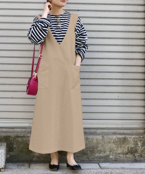 ワンピース ジャンパースカート Ships Any ツイル ジャージ ジャンパースカート Zozotown Paypayモール店 通販 Paypayモール