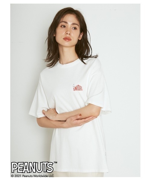 Tシャツ Tシャツ Snidel Meets Peanuts Tシャツ Zozotown Paypayモール店 通販 Paypayモール