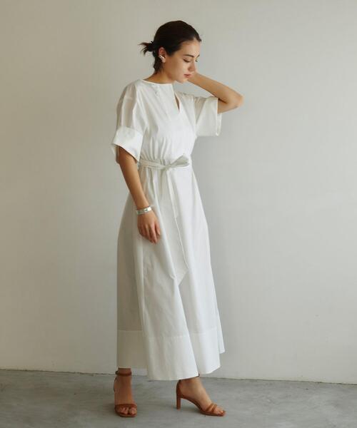 Emmel Refines エメル リファインズ Em 2way Zip ロングスリーブ ワンピース Www Gigascope Net