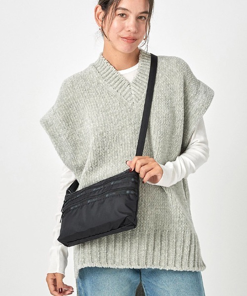 ⭐︎新品⭐︎ レスポートサックQUINNBAGリサイクルブラックJP(ブラック系) QUINN BAGリサイクルドブラックJP（ミニバッグ）｜LeSportsac