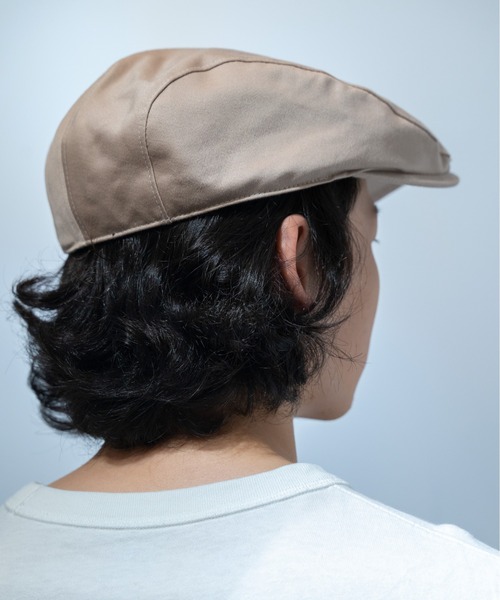 ハンチング　ベレー帽　ハンドメイド　帽子 Fabulous 帽子 ベレー帽 fabulous コットンハンチング メンズ